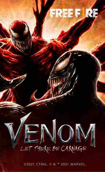 Venom y Carnage llegarán a Free Fire